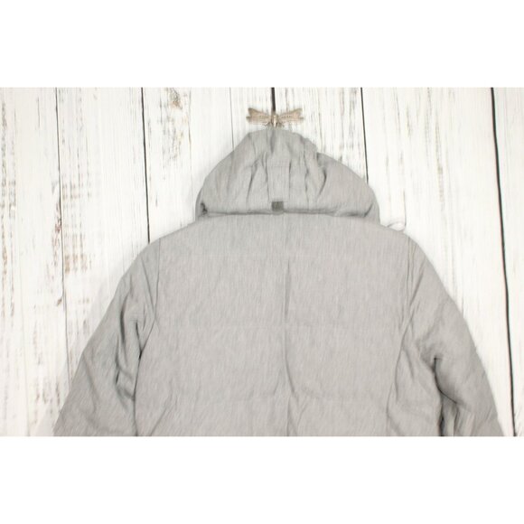 LL Bean Ultrawarm Down Hooded Jacket Heather Gray Size Large - Picture 5 of 11